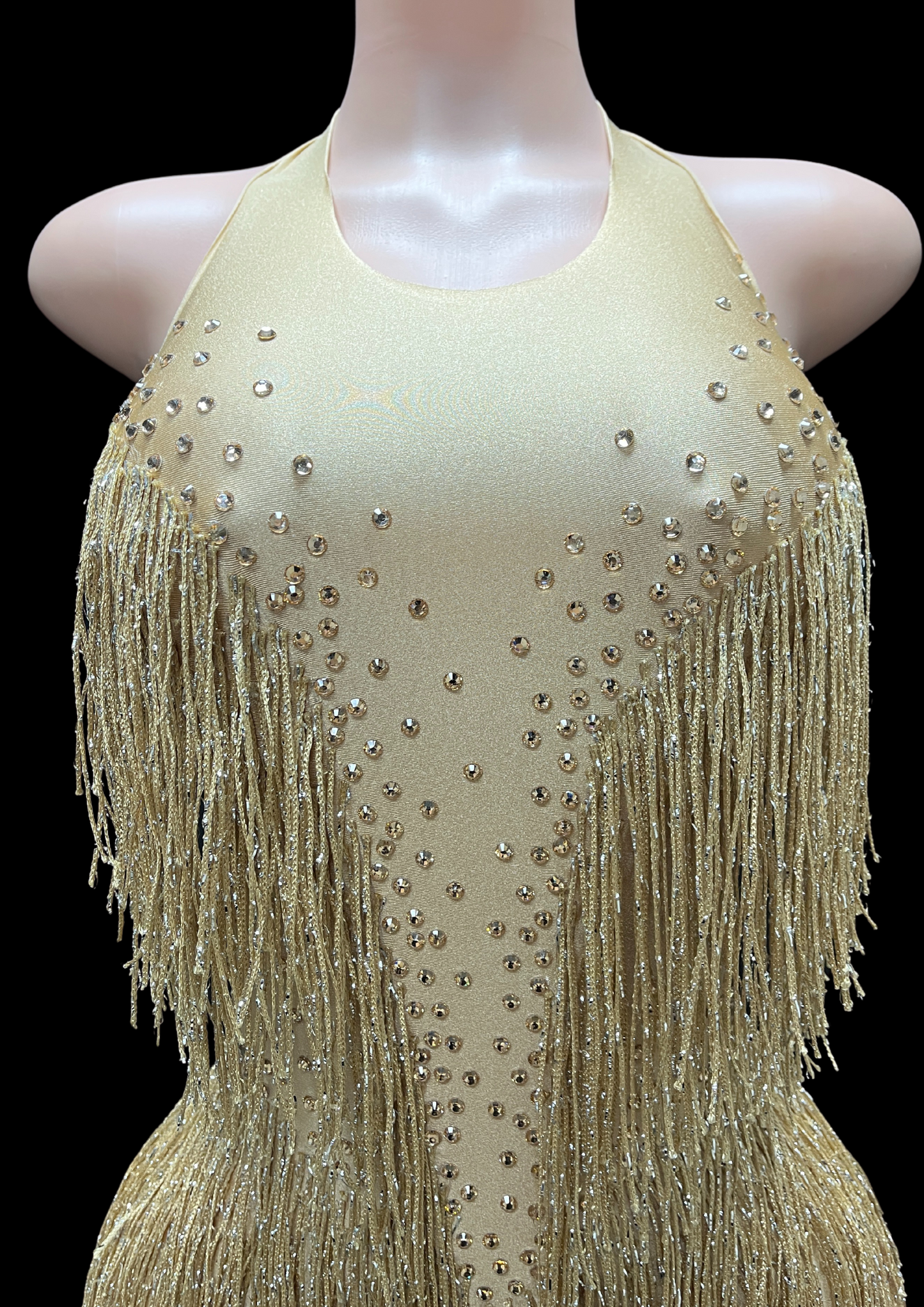 Party Romper: Golden Muse - Inspired by Jennifer Lopez - Gorgeous Festival Outfits - Glamstone