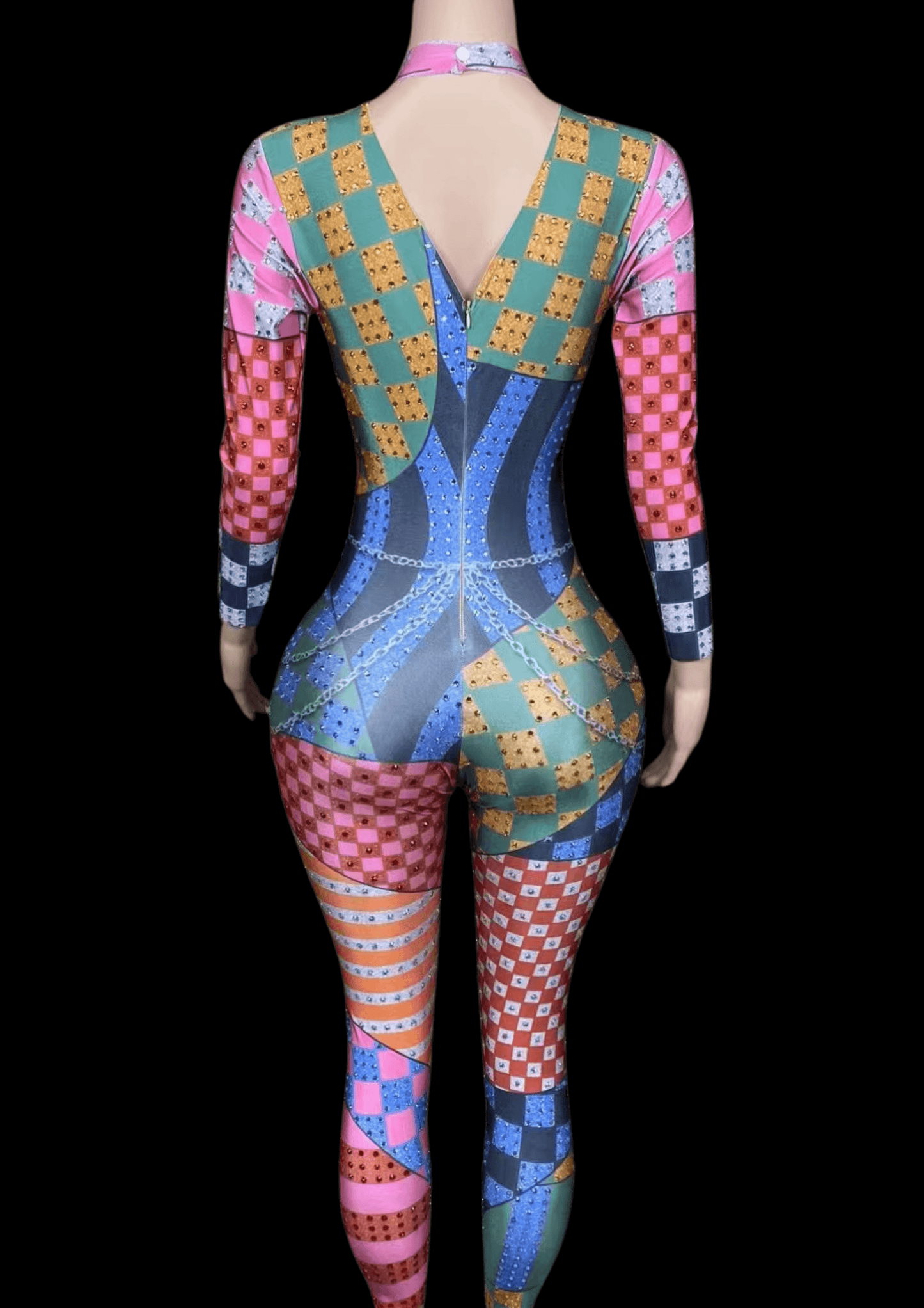 Party Jumpsuit: Candy Couture - Inspired by Beyoncé - Gorgeous Festival Outfits - Glamstone