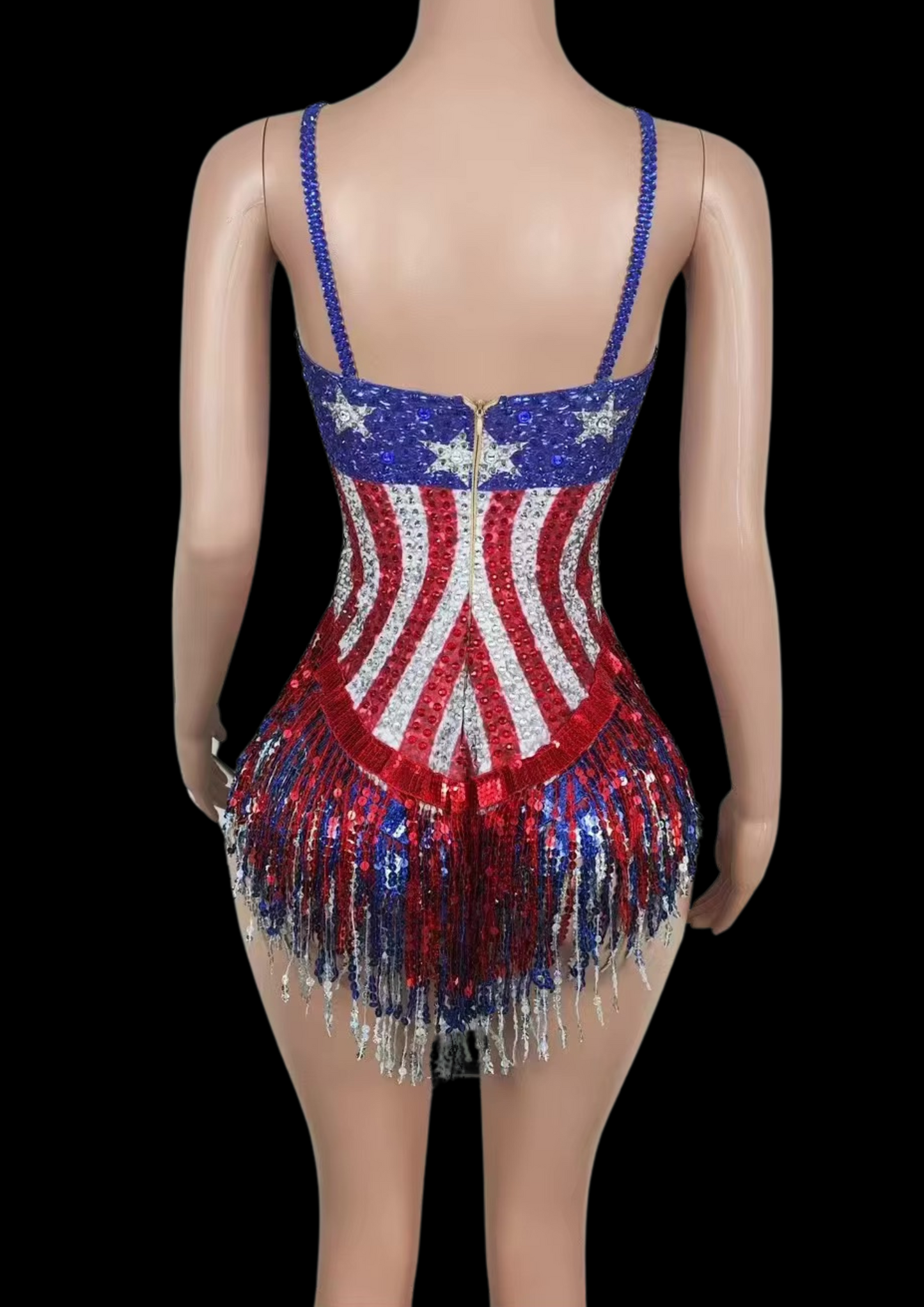 Party Romper: Miss Americana - Gorgeous Festival Outfits - Glamstone