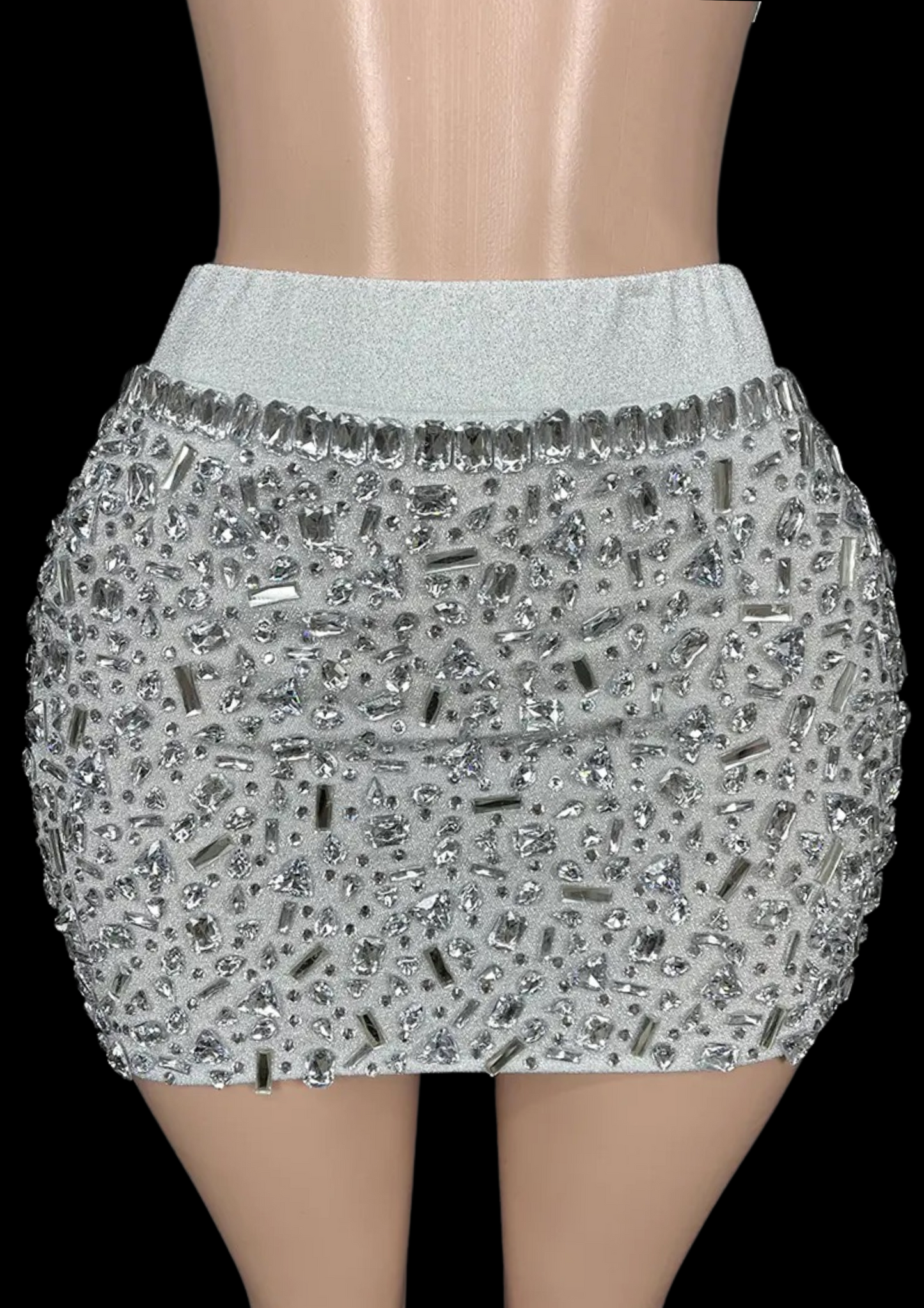 Co-Ord Set: Crystal Cascade - Inspired by Kim Kardashian - Gorgeous Festival Outfits - Glamstone