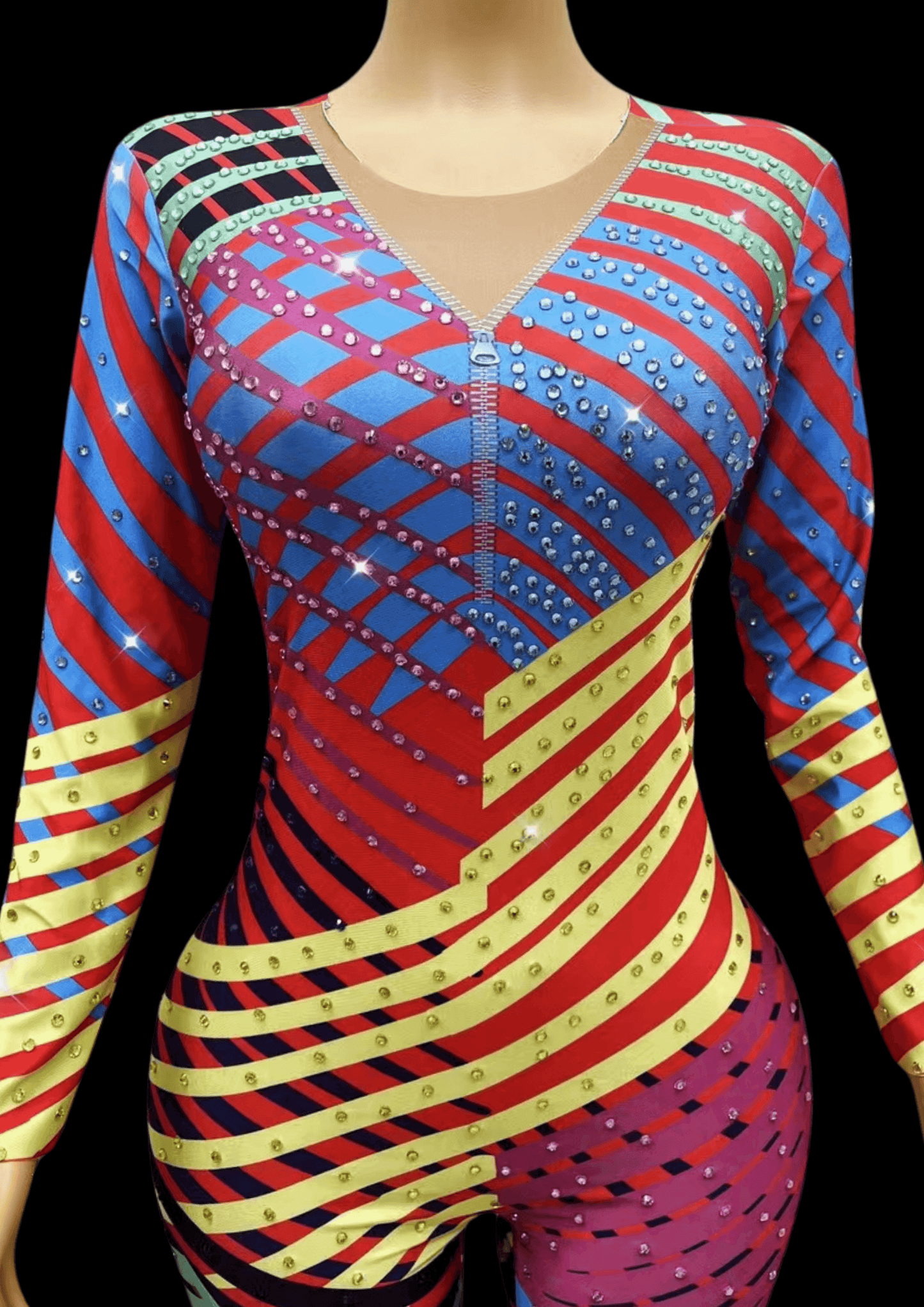 Party Jumpsuit: Sunburst - Gorgeous Festival Outfits - Glamstone