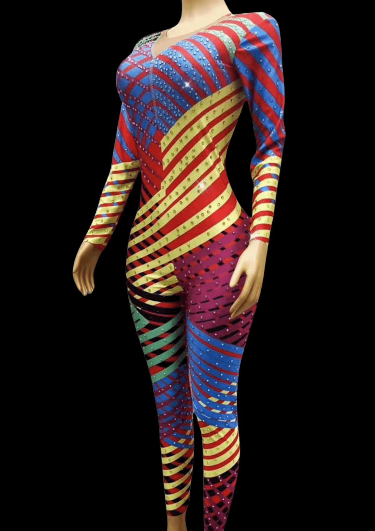 Party Jumpsuit: Sunburst - Gorgeous Festival Outfits - Glamstone