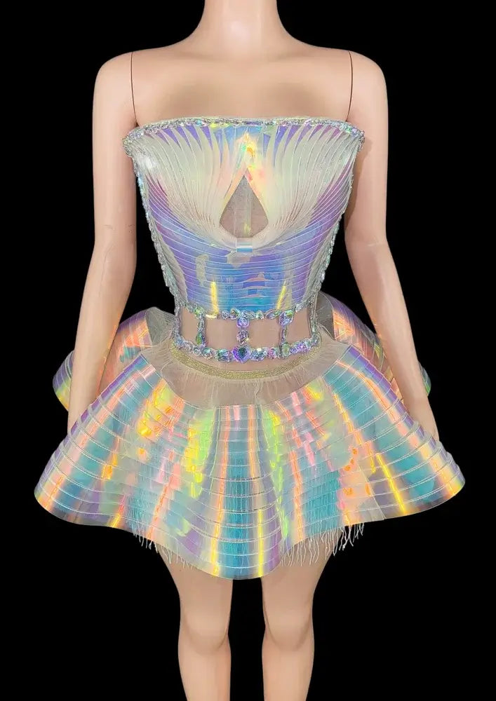 Mini Dress: Lyra - Gorgeous Festival Outfits - Glamstone