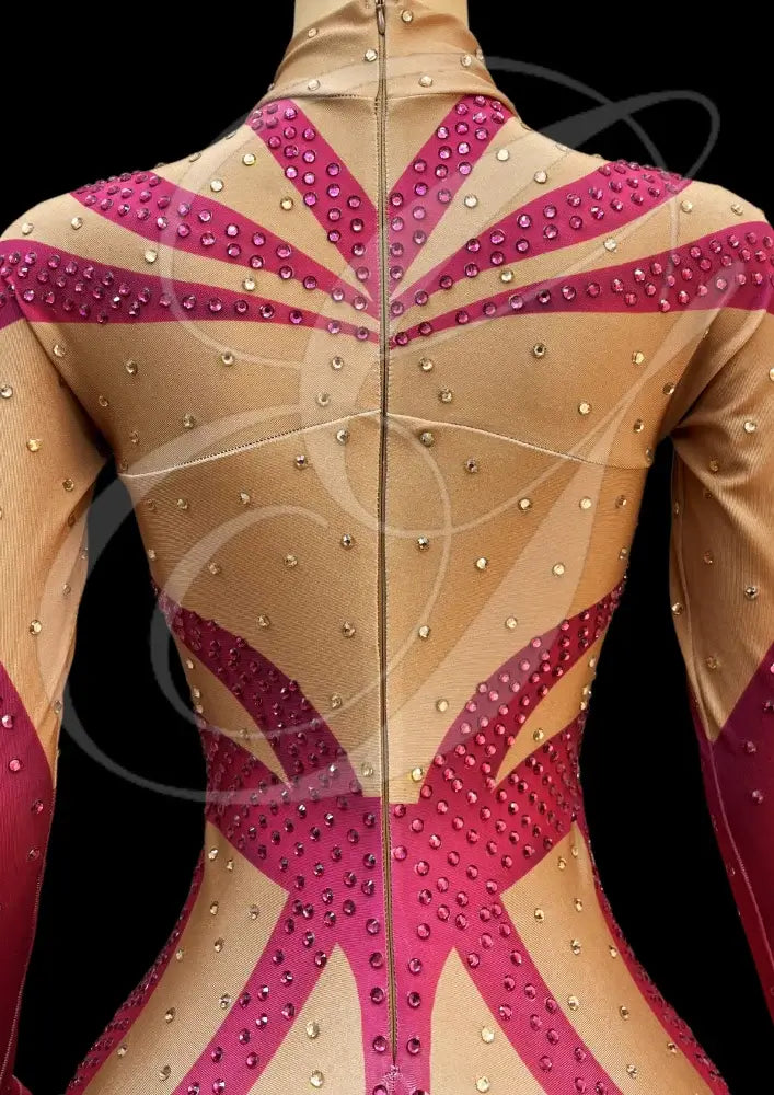 Party Jumpsuit: Magenta - Inspired by Lizzo - Gorgeous Festival Outfits - Glamstone