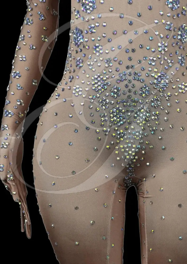 Party Jumpsuit: Aurora - Inspired by Jennifer Lopez - Gorgeous Festival Outfits - Glamstone