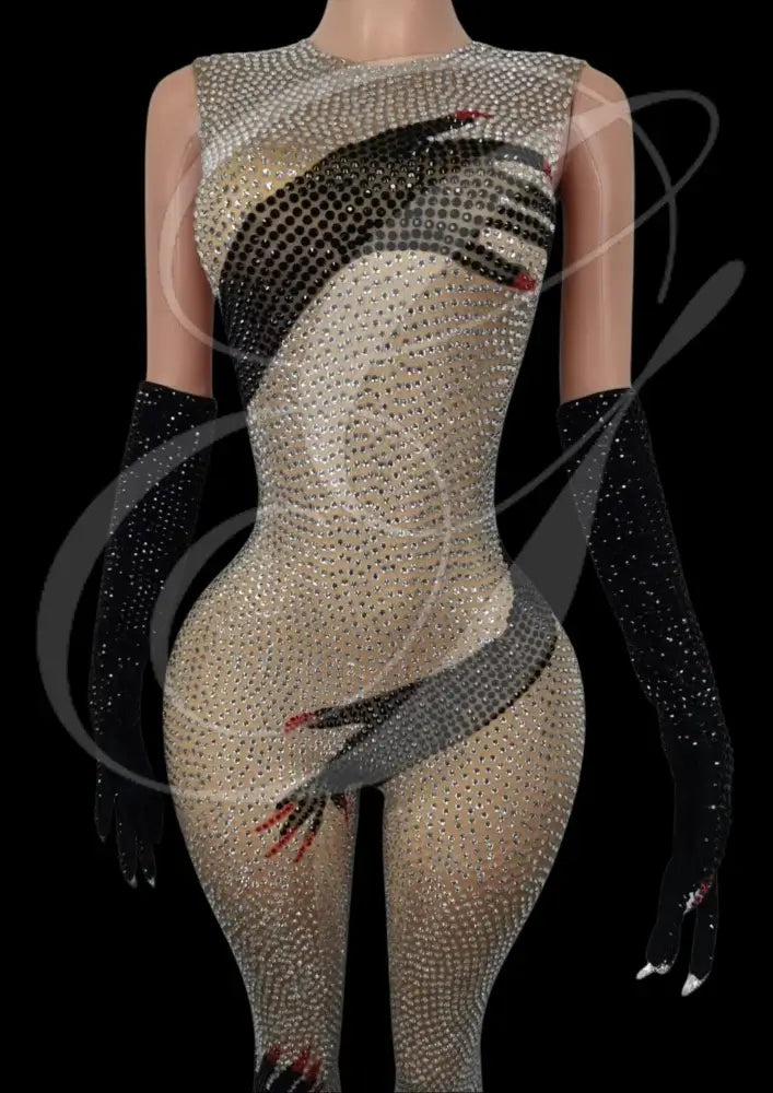Party Jumpsuit: Polaris - Inspired by Beyoncé - Gorgeous Festival Outfits - Glamstone