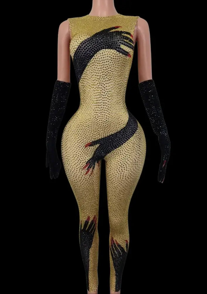 Party Jumpsuit: Polaris - Inspired by Beyoncé - Gorgeous Festival Outfits - Glamstone