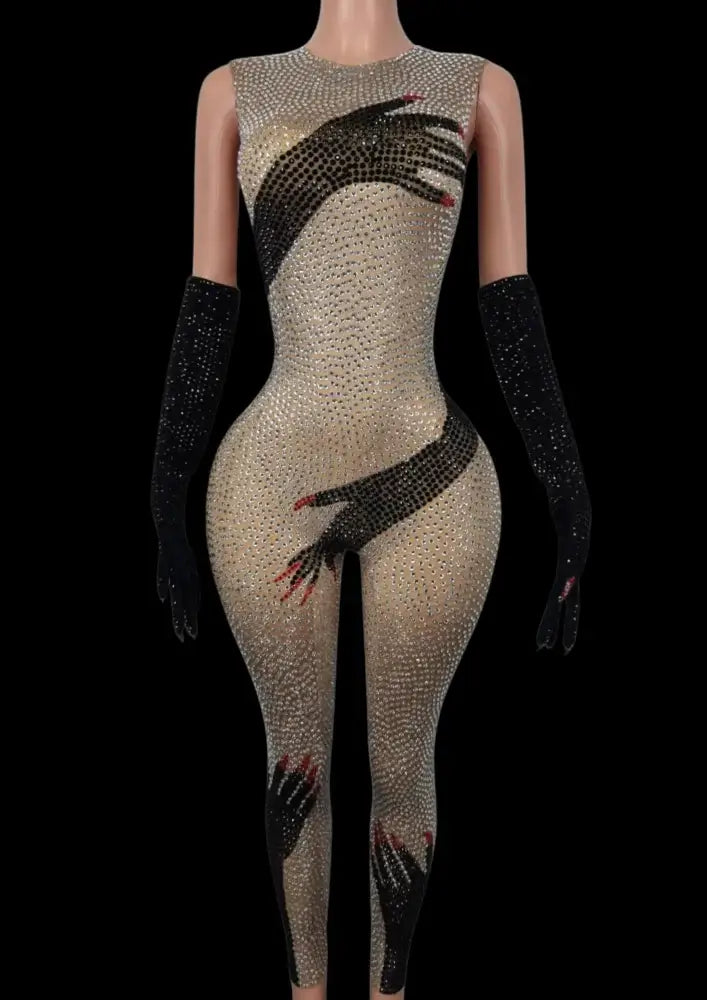 Party Jumpsuit: Polaris - Inspired by Beyoncé - Gorgeous Festival Outfits - Glamstone