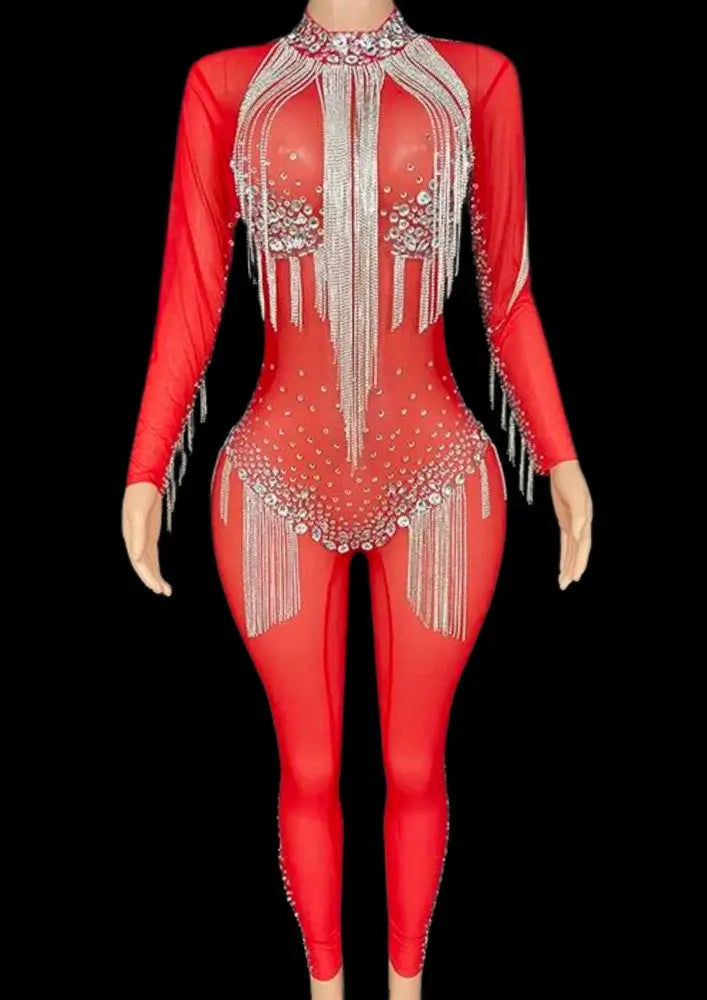 Party Jumpsuit: Universa - Gorgeous Festival Outfits - Glamstone