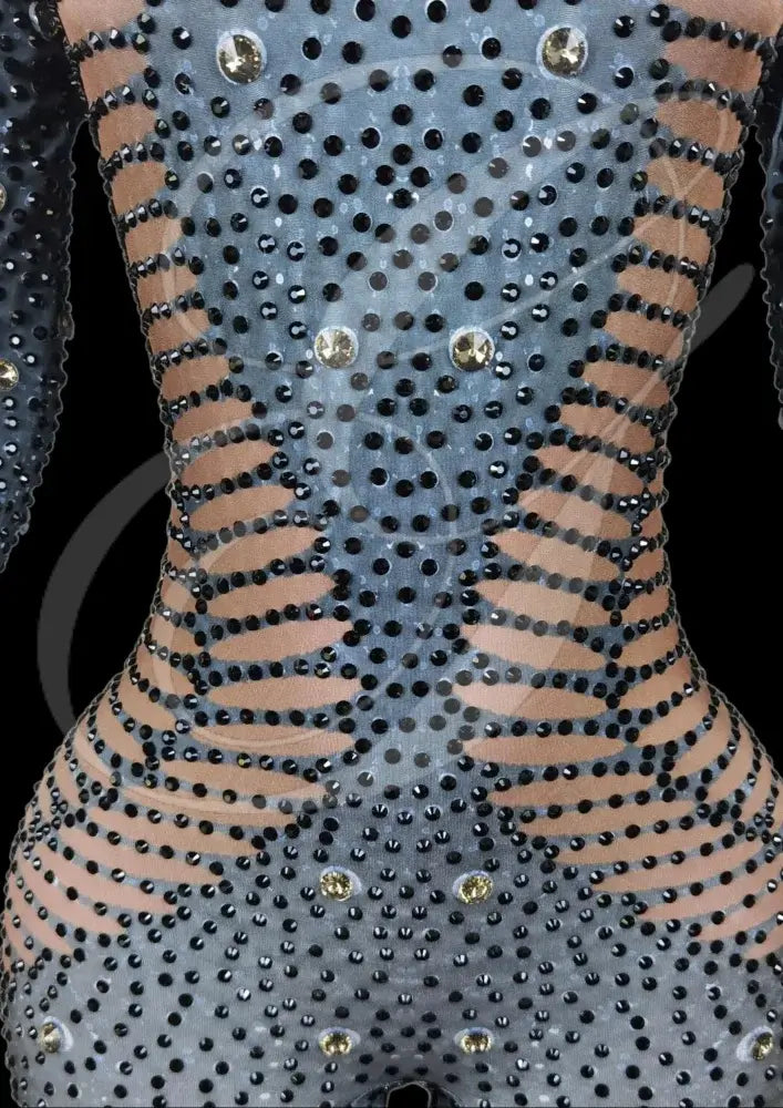 Party Jumpsuit: Zirconia - Gorgeous Festival Outfits - Glamstone