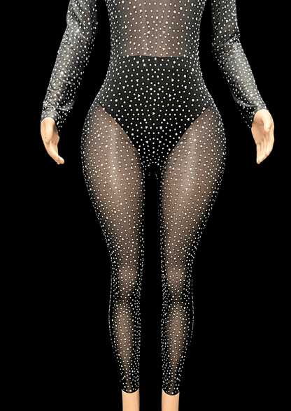 Party Jumpsuit: Stardust Dream - Inspired by Selena Gomez - Gorgeous Festival Outfits - Glamstone