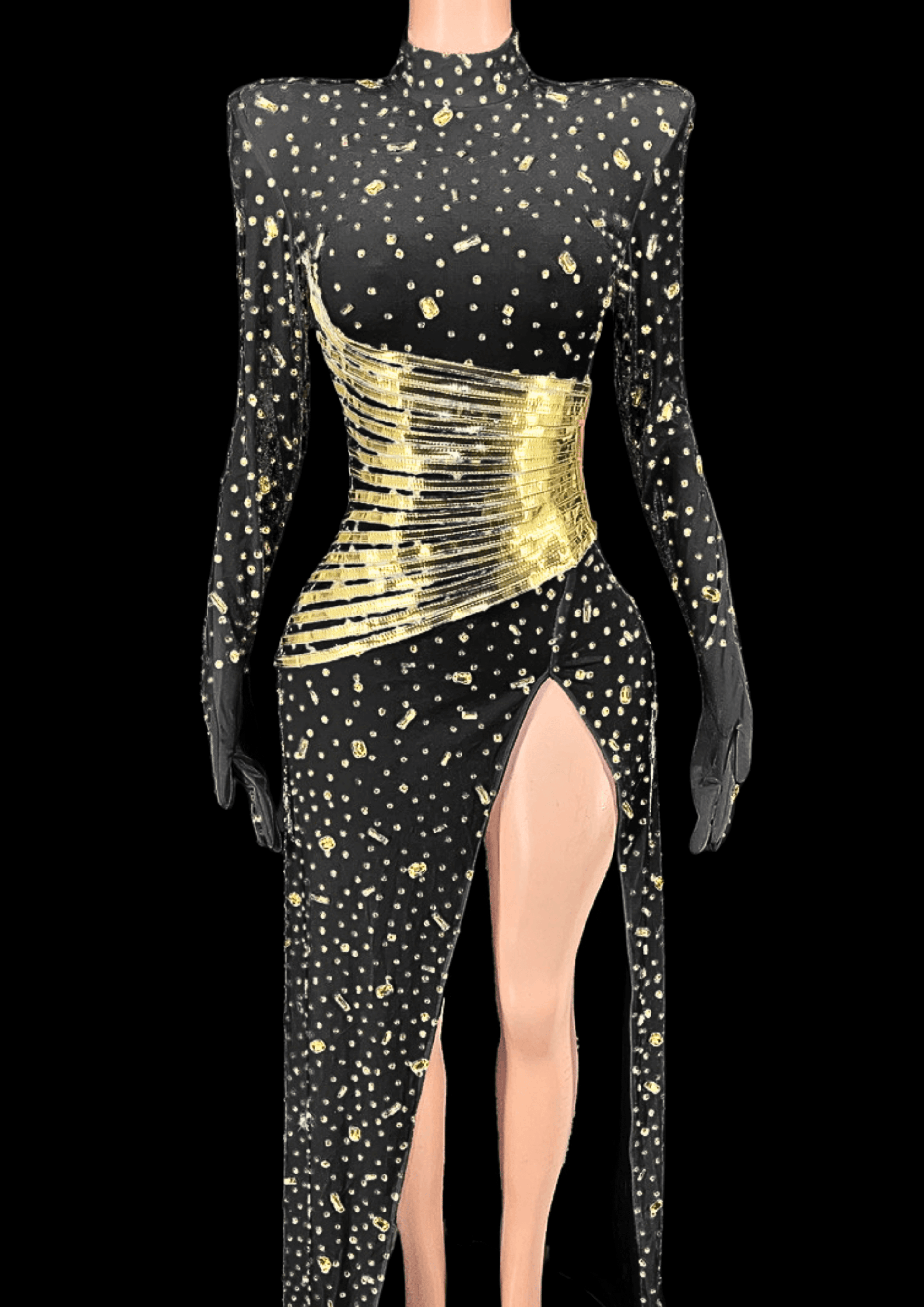 Maxi Dress: Dazzling Night - Gorgeous Festival Outfits - Glamstone