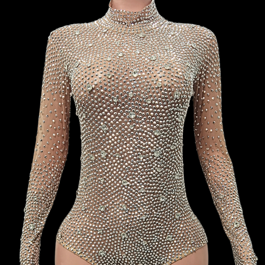 Party Romper: Crystal Mirage - Gorgeous Festival Outfits - Glamstone