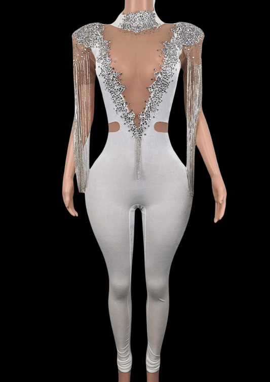 Party Jumpsuit: Lunar Glow - Gorgeous Festival Outfits - Glamstone