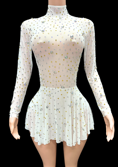 Mini Dress: Winter Kiss - Gorgeous Festival Outfits - Glamstone