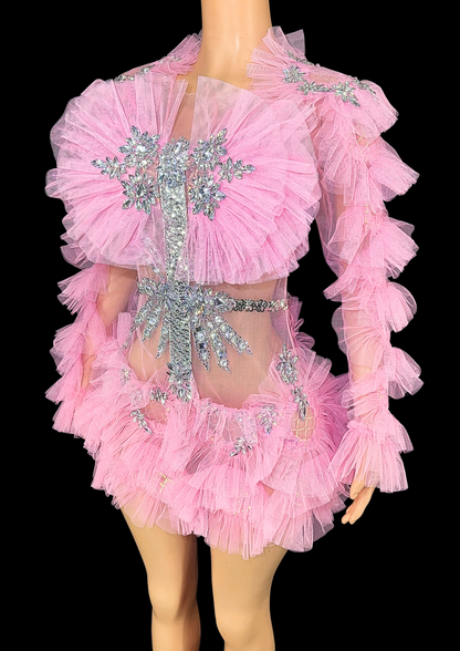 Mini Dress: Cherry Blossom - Gorgeous Festival Outfits - Glamstone