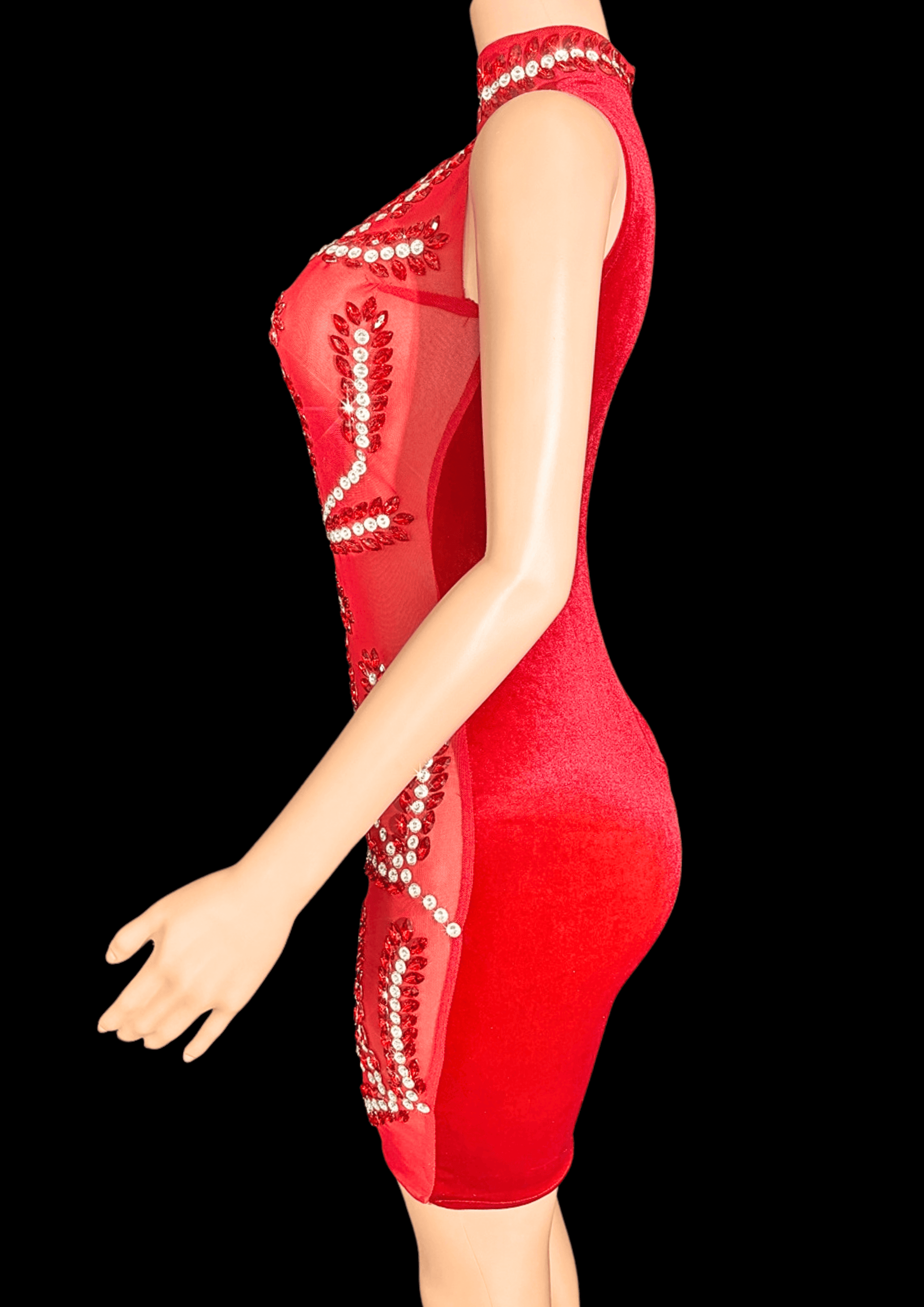 Mini Dress: Red Velvet - Gorgeous Festival Outfits - Glamstone Mini Dress: Red Velvet - Gorgeous Festival Outfits - Glamstone