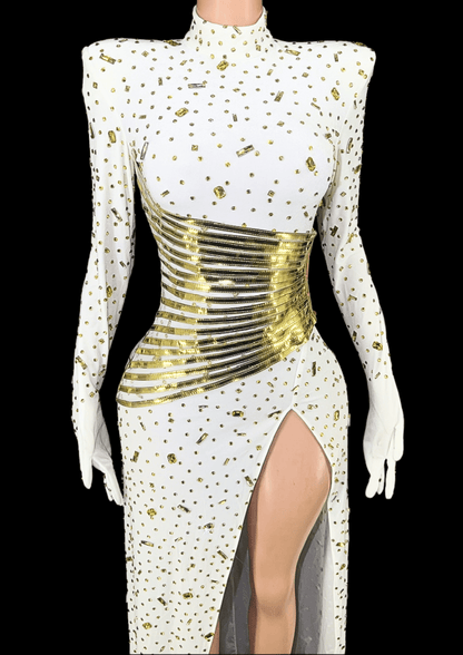 Maxi Dress: Dazzling Night - Gorgeous Festival Outfits - Glamstone