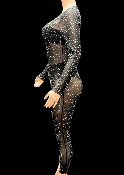 Party Jumpsuit: Stardust Dream - Inspired by Selena Gomez - Gorgeous Festival Outfits - Glamstone