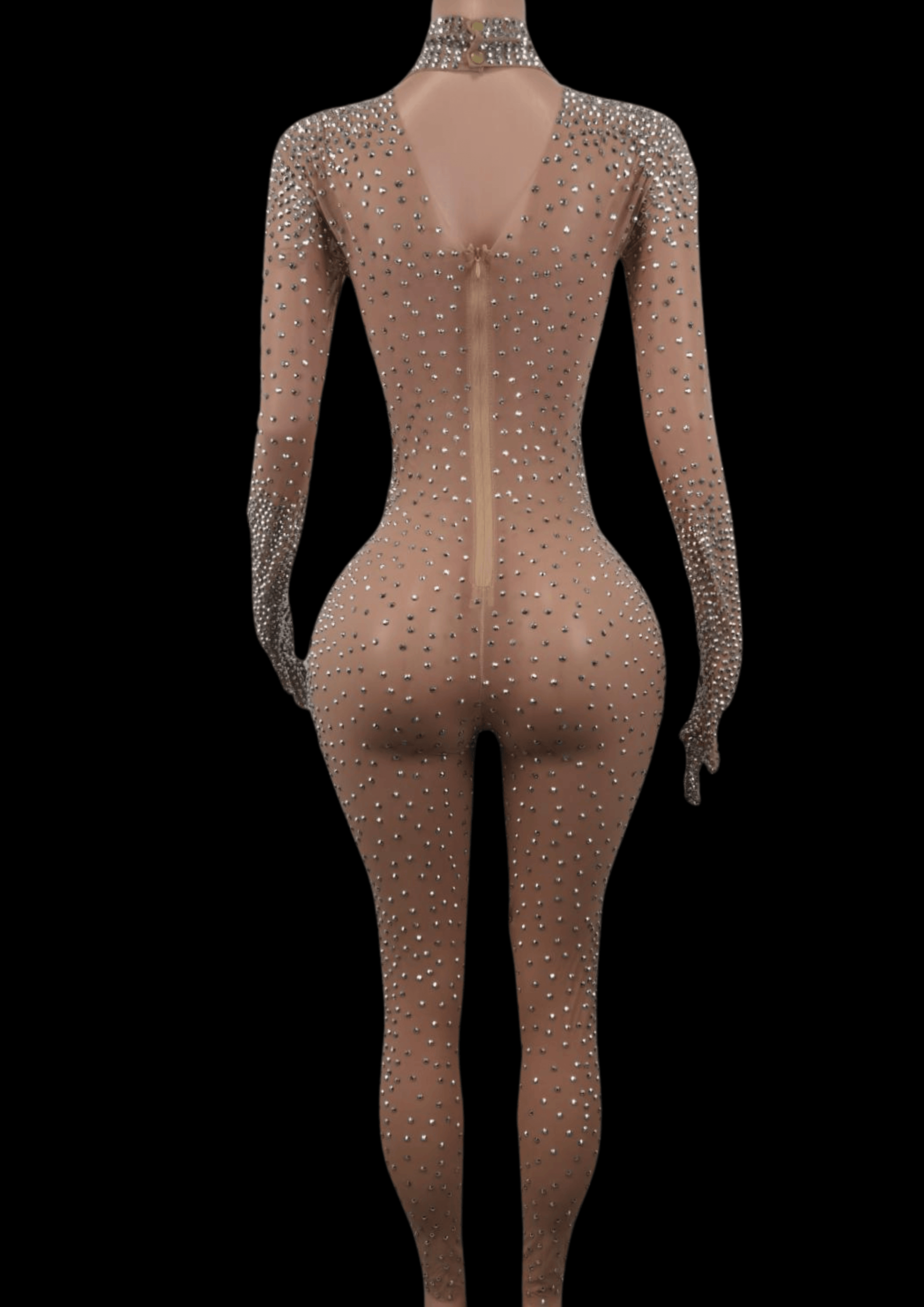 Party Jumpsuit: Crystal Mirage - Gorgeous Festival Outfits - Glamstone