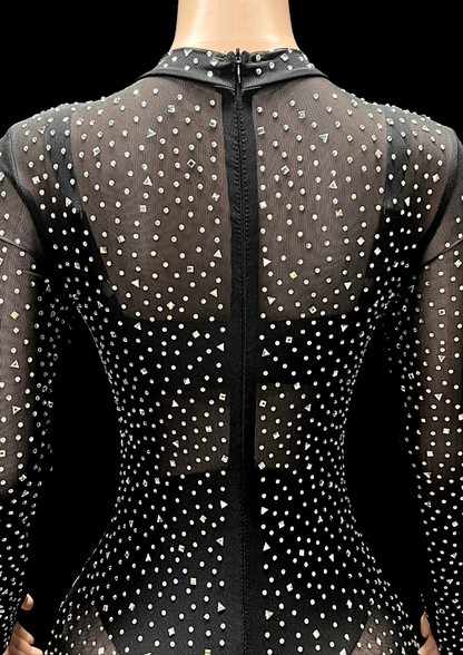 Party Jumpsuit: Stardust Dream - Inspired by Selena Gomez - Gorgeous Festival Outfits - Glamstone