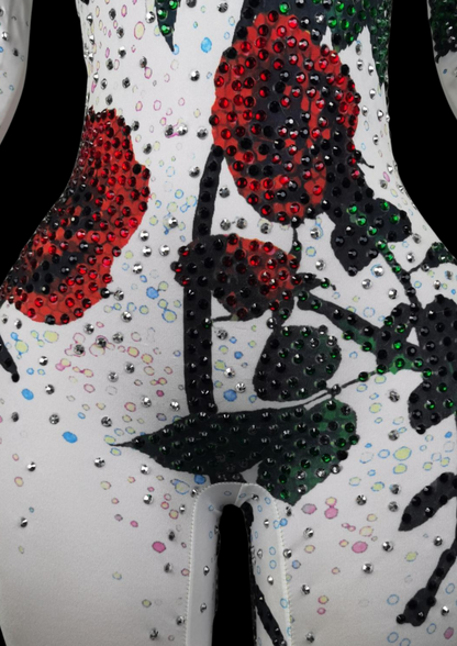 Party Jumpsuit: Frosted Rose - Gorgeous Festival Outfits - Glamstone