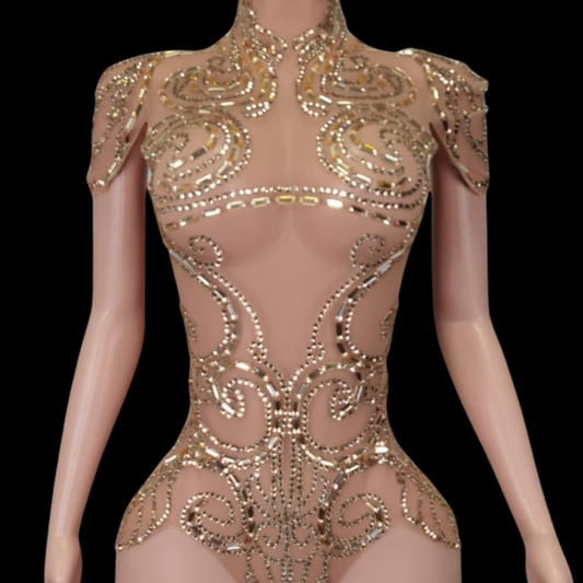 Party Romper: Bold Allure - Gorgeous Festival Outfits - Glamstone