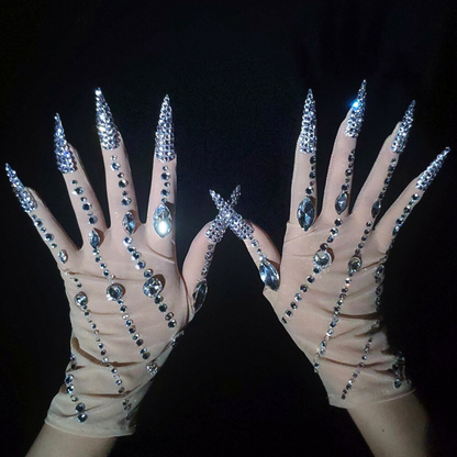 Party Gloves: Disco Dash - Gorgeous Festival Outfits - Glamstone