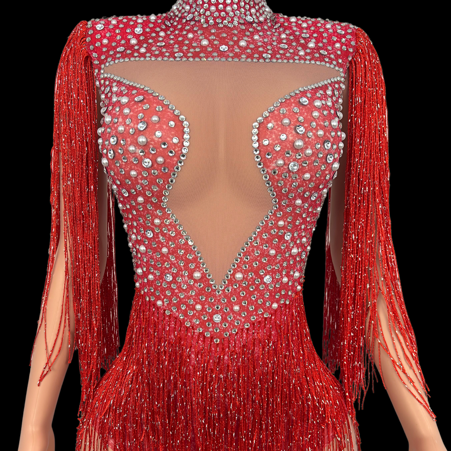 Party Romper: Heart Fire - Gorgeous Festival Outfits - Glamstone