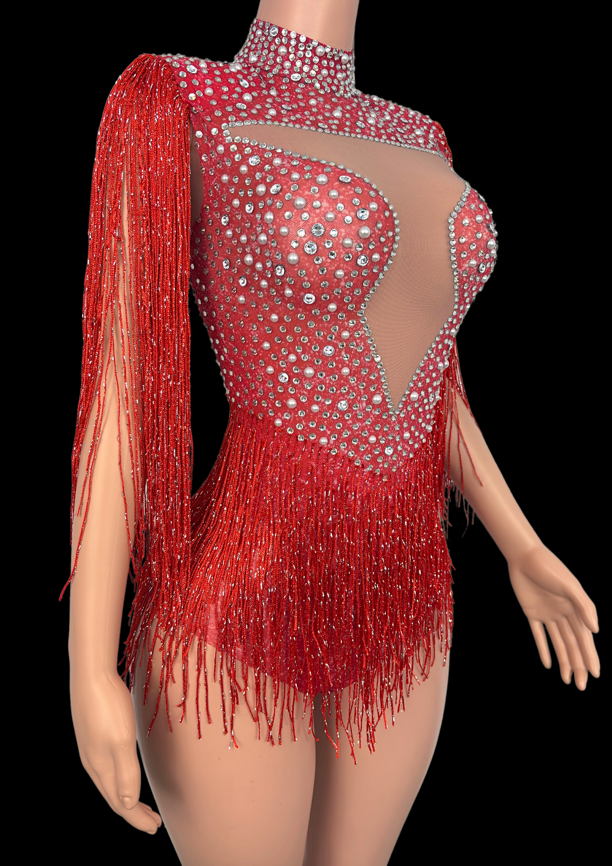 Party Romper: Heart Fire - Gorgeous Festival Outfits - Glamstone