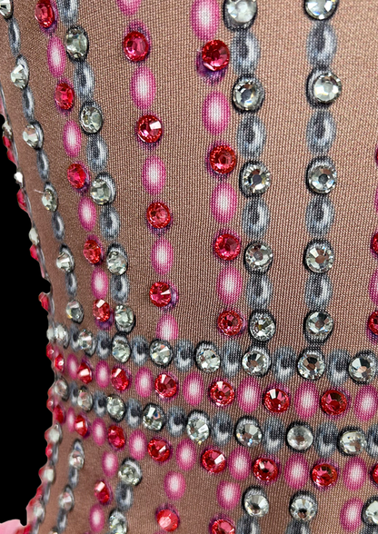 Party Jumpsuit: Petal Passion - Pink - Gorgeous Festival Outfits - Glamstone