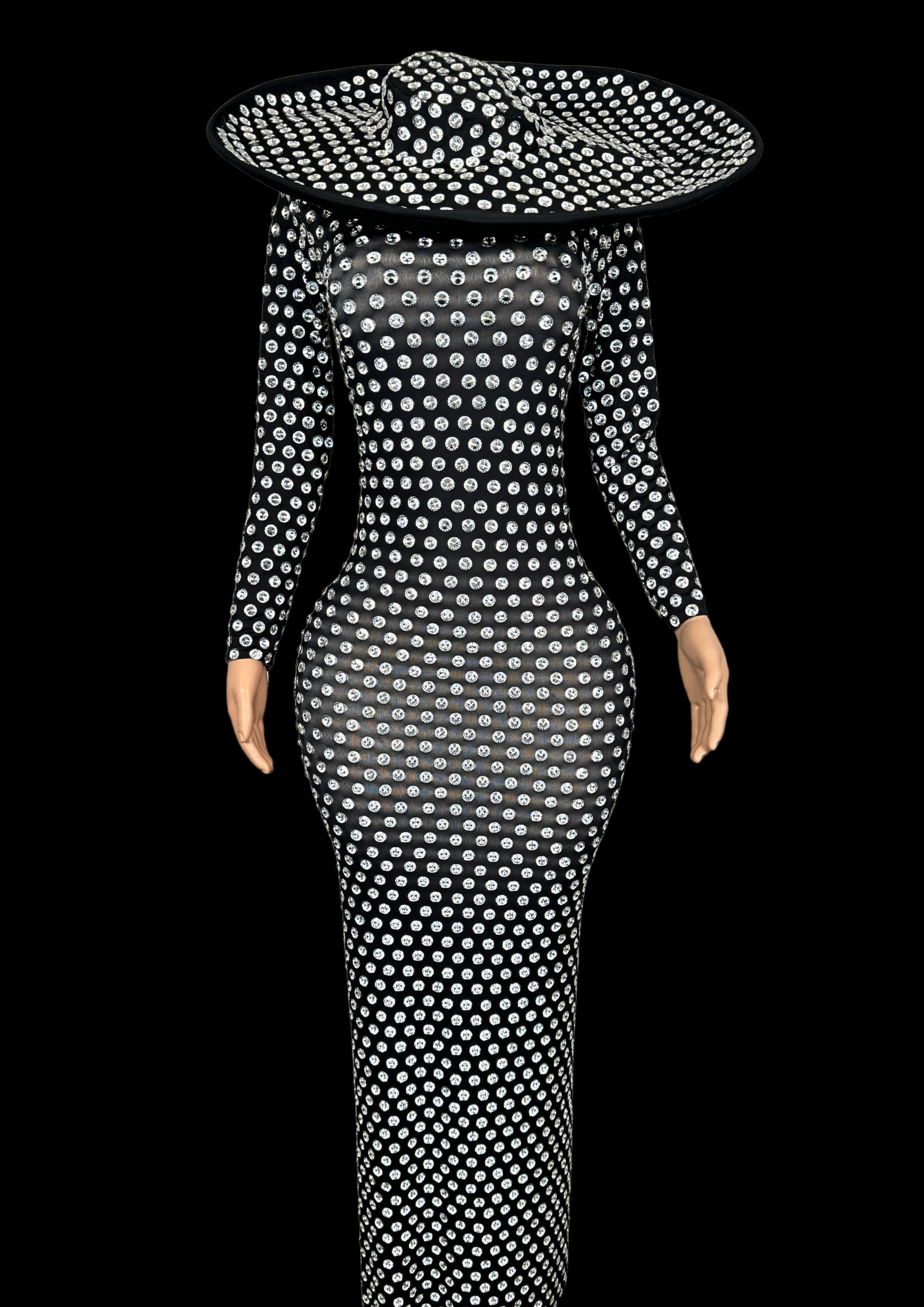 Party Costume Set: Midnight Enigma - Inspired by Beyoncé - Gorgeous Festival Outfits - Glamstone