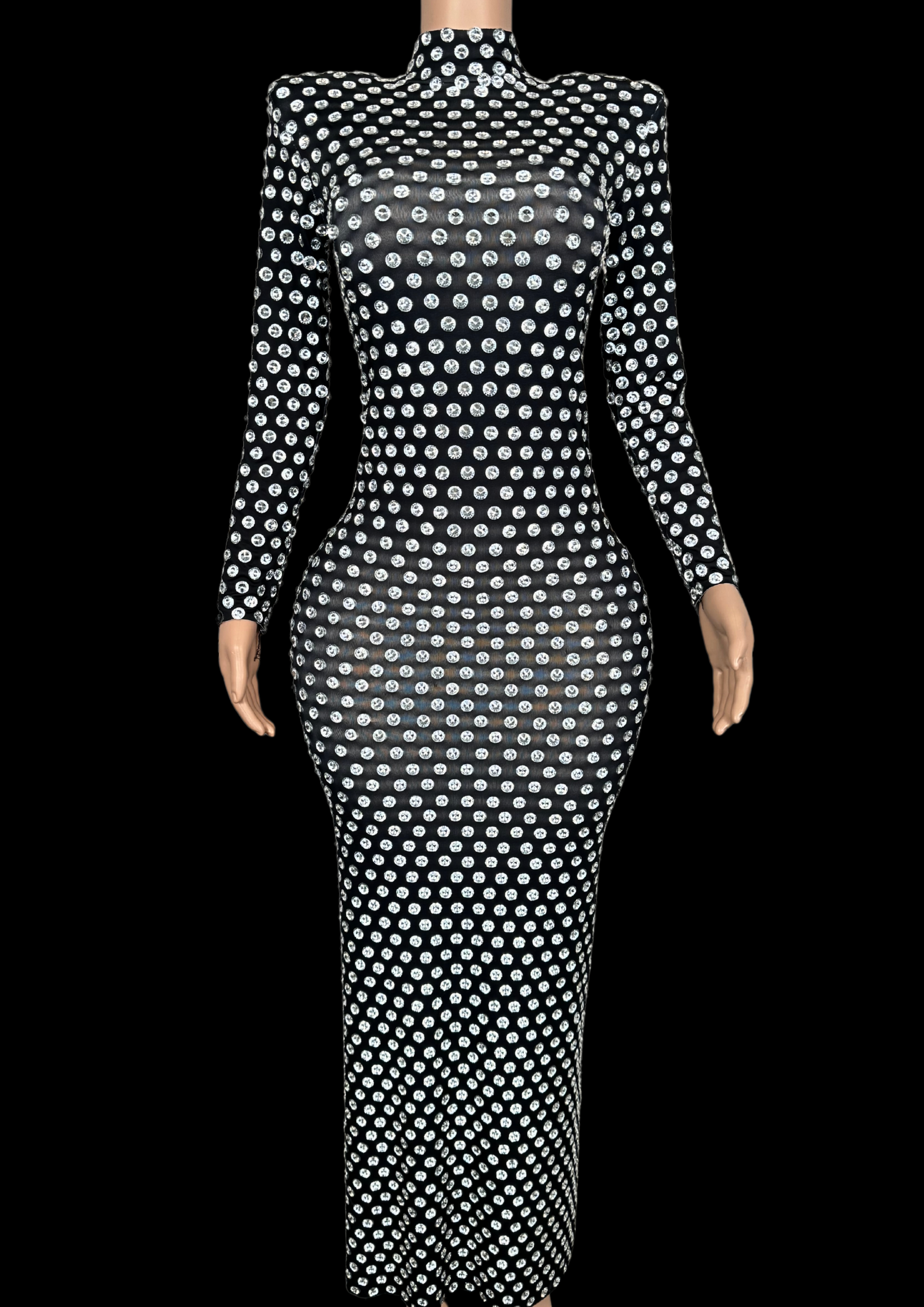Party Costume Set: Midnight Enigma - Inspired by Beyoncé - Gorgeous Festival Outfits - Glamstone