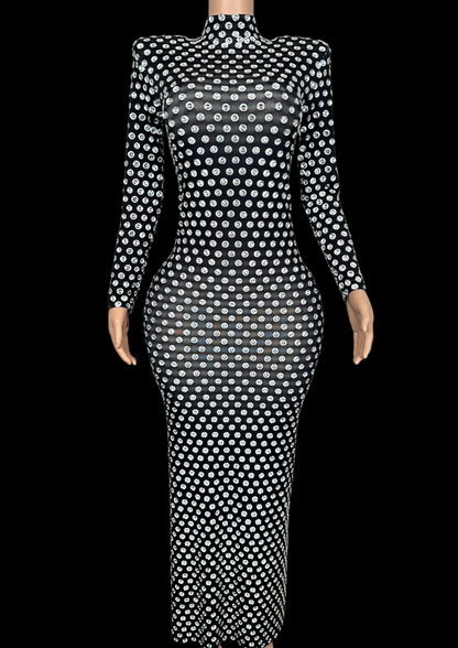 Party Costume Set: Midnight Enigma - Inspired by Beyoncé - Gorgeous Festival Outfits - Glamstone
