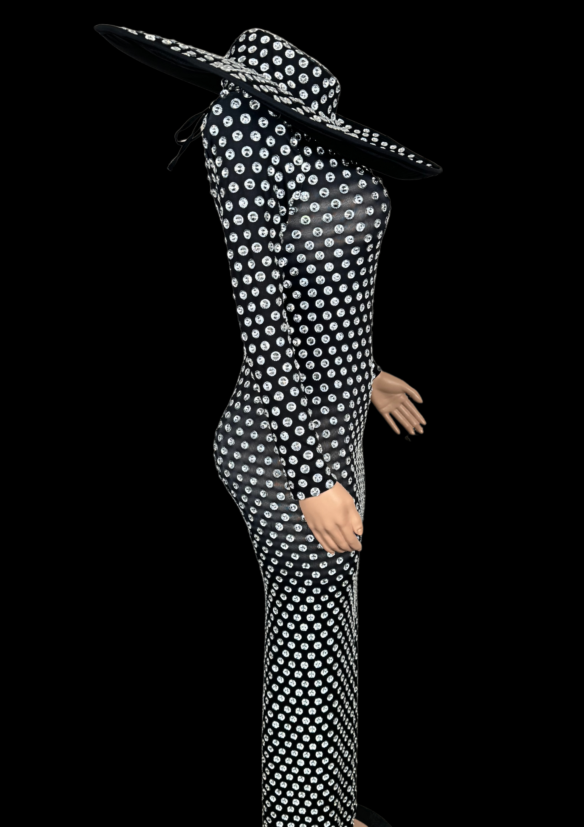 Party Costume Set: Midnight Enigma - Inspired by Beyoncé - Gorgeous Festival Outfits - Glamstone