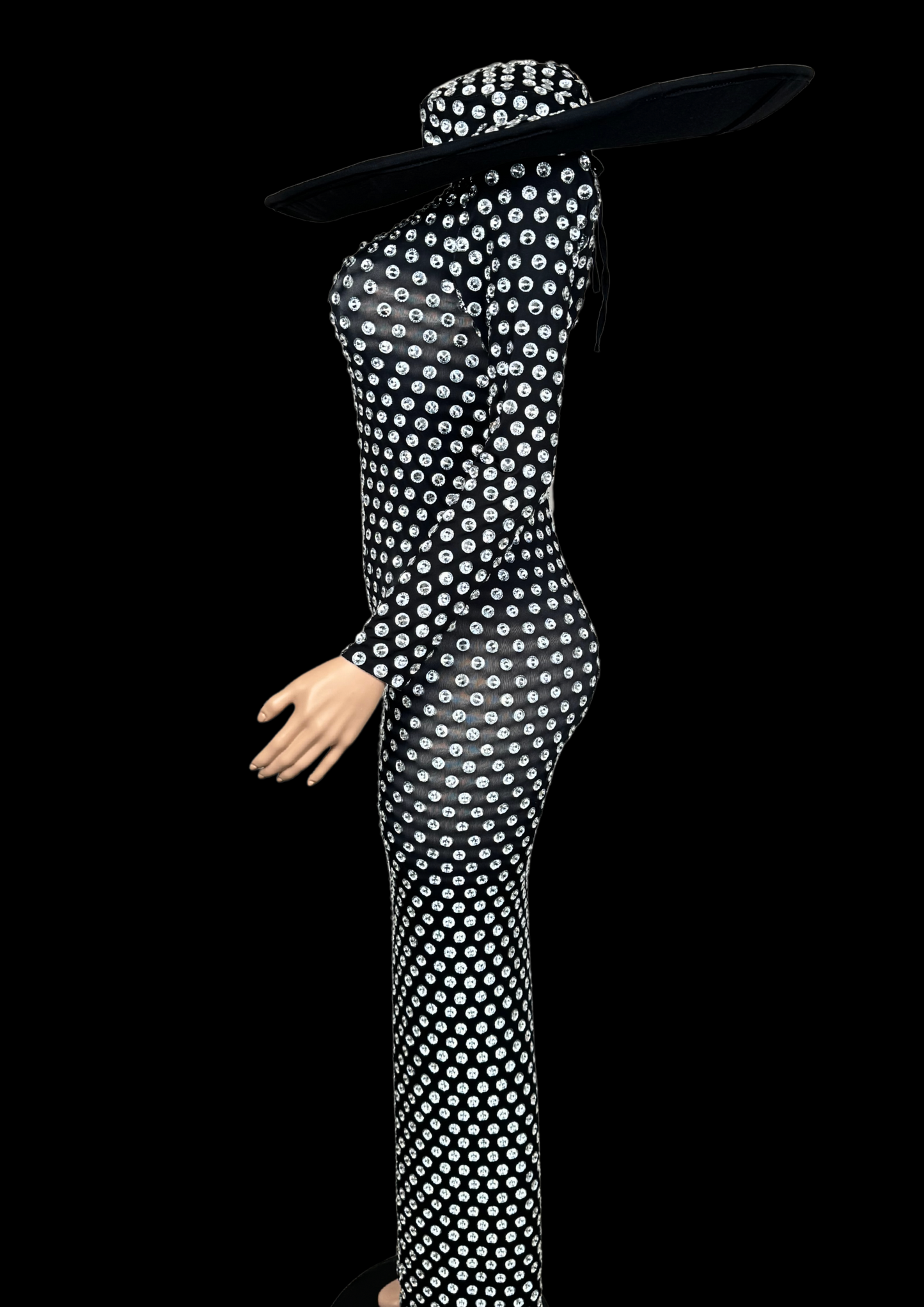 Party Costume Set: Midnight Enigma - Inspired by Beyoncé - Gorgeous Festival Outfits - Glamstone