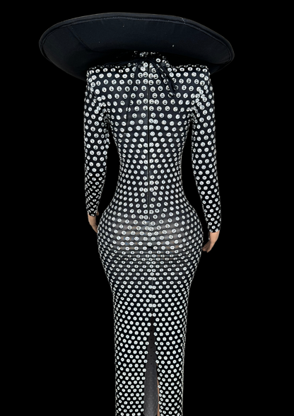Party Costume Set: Midnight Enigma - Inspired by Beyoncé - Gorgeous Festival Outfits - Glamstone