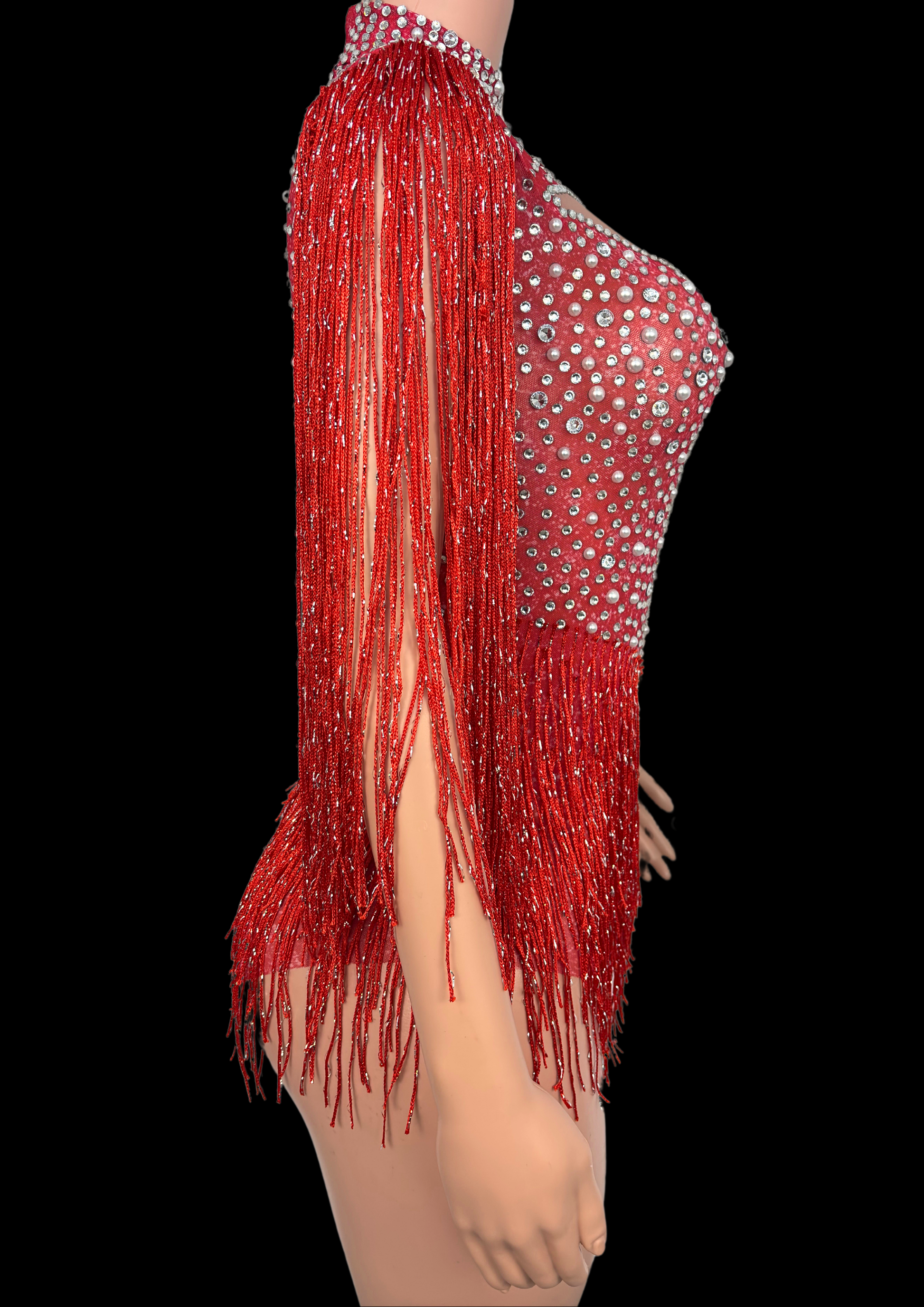 Party Romper: Heart Fire - Gorgeous Festival Outfits - Glamstone