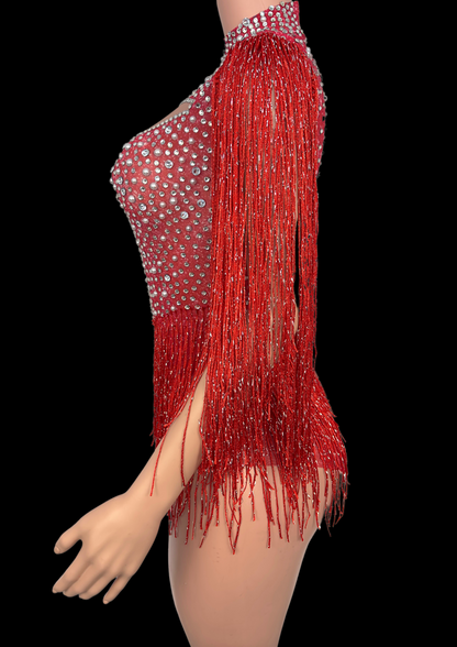 Party Romper: Heart Fire - Gorgeous Festival Outfits - Glamstone