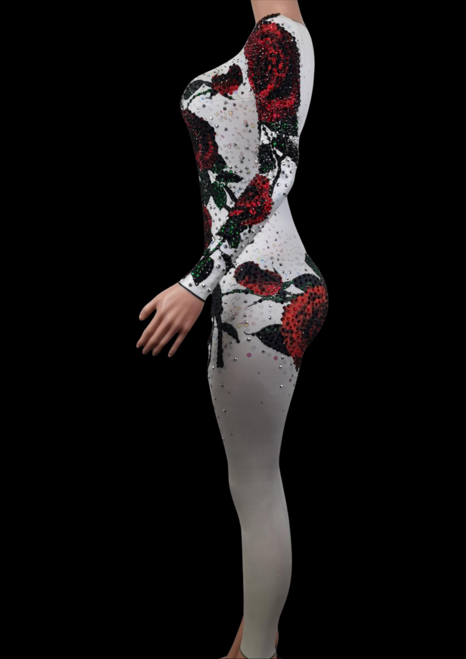 Party Jumpsuit: Frosted Rose - Gorgeous Festival Outfits - Glamstone