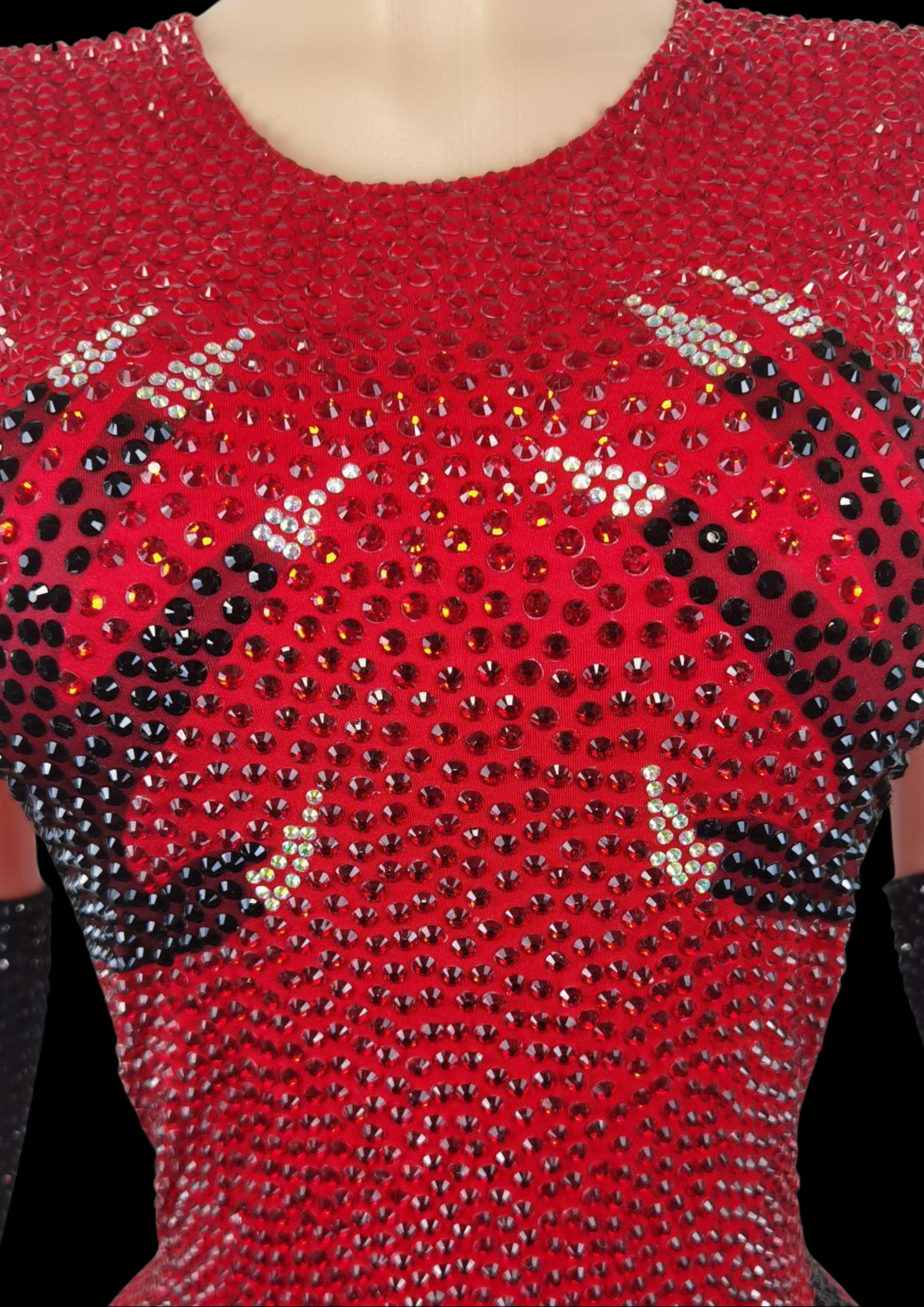 Party Jumpsuit: Red Flame - Inspired by Beyoncé - Gorgeous Festival Outfits - Glamstone