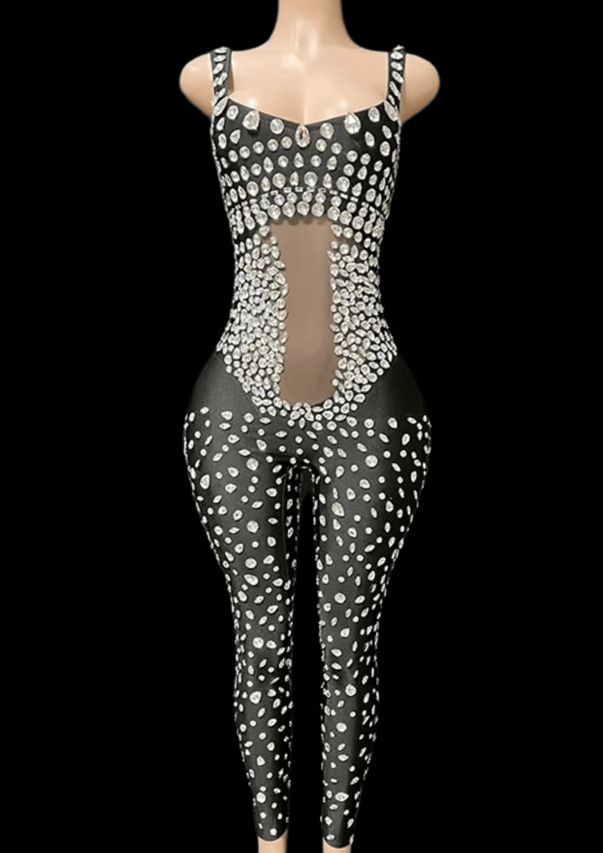 Party Jumpsuit: Gleam Goddess - Inspired by Cardi B - Gorgeous Festival Outfits - Glamstone