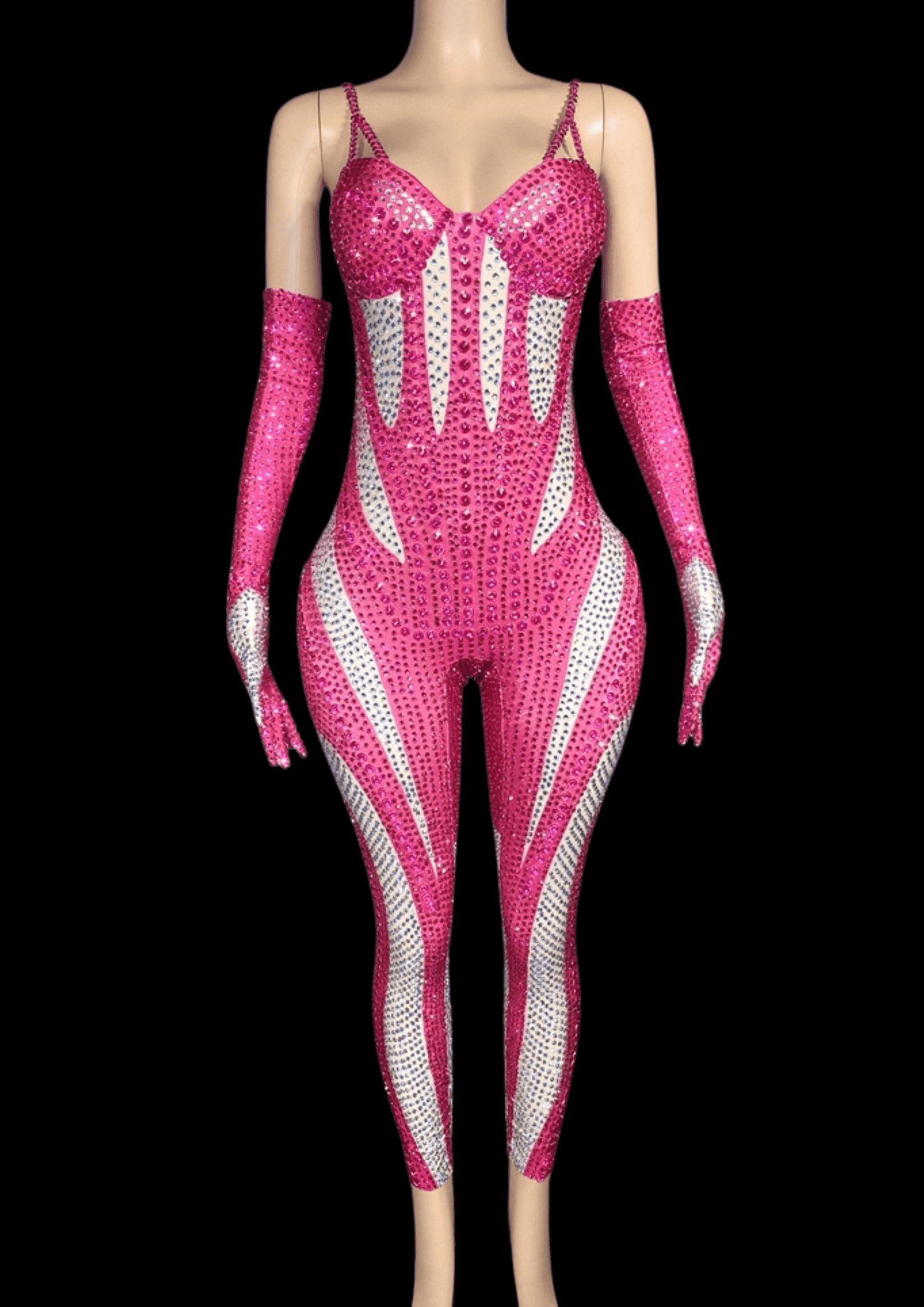 Party Jumpsuit: Fierce Fire - Inspired by Dua Lipa - Gorgeous Festival Outfits - Glamstone