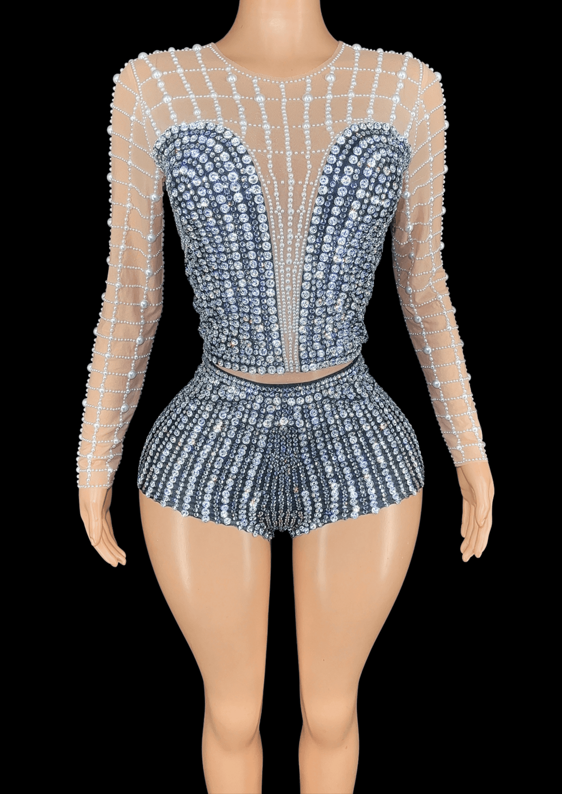Co-Ord Set: Diamond Dazzle - Inspired by Beyoncé - Gorgeous Festival Outfits - Glamstone