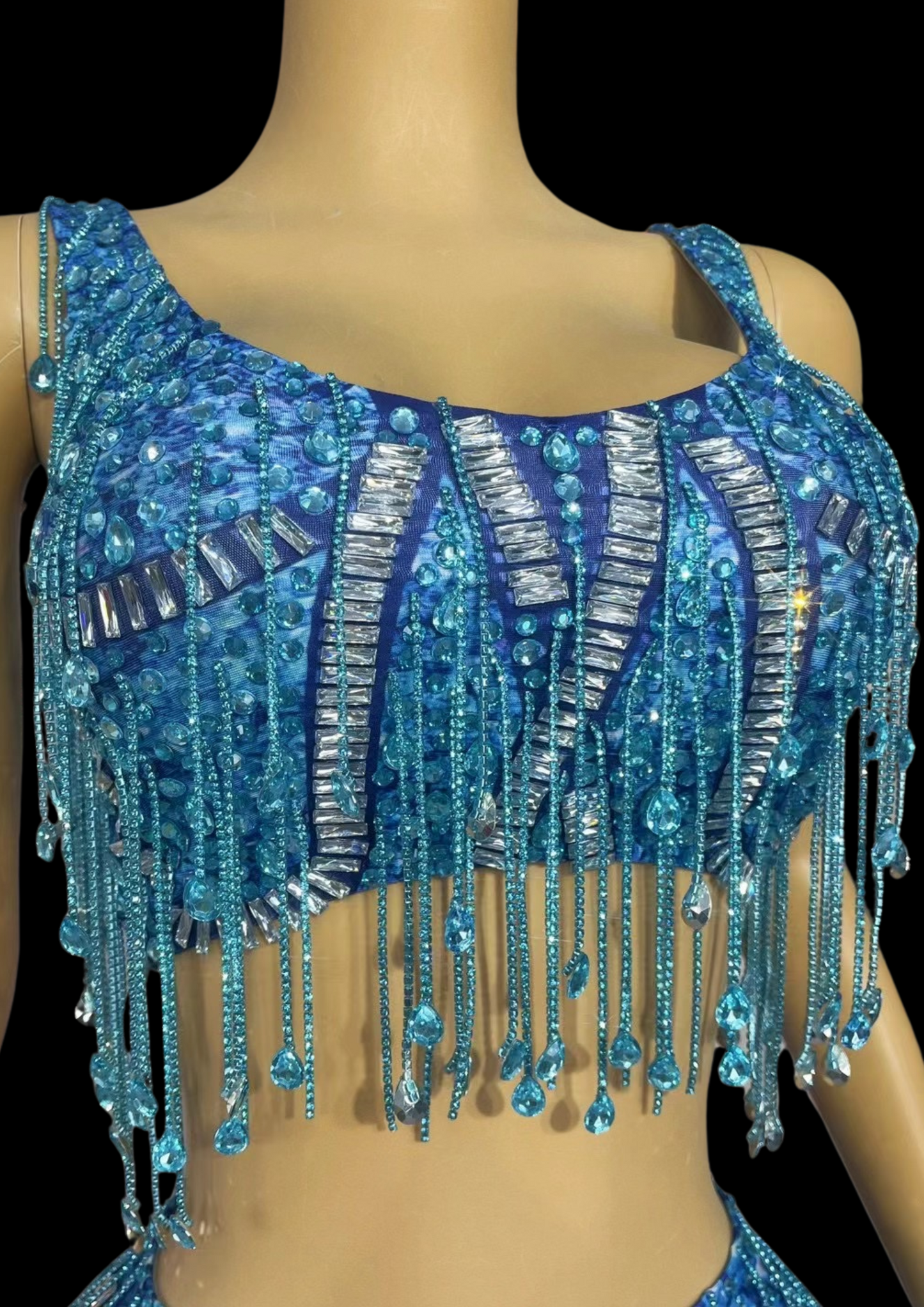Co-Ord Set: Sapphire Spark - Inspired by Taylor Swift - Gorgeous Festival Outfits - Glamstone