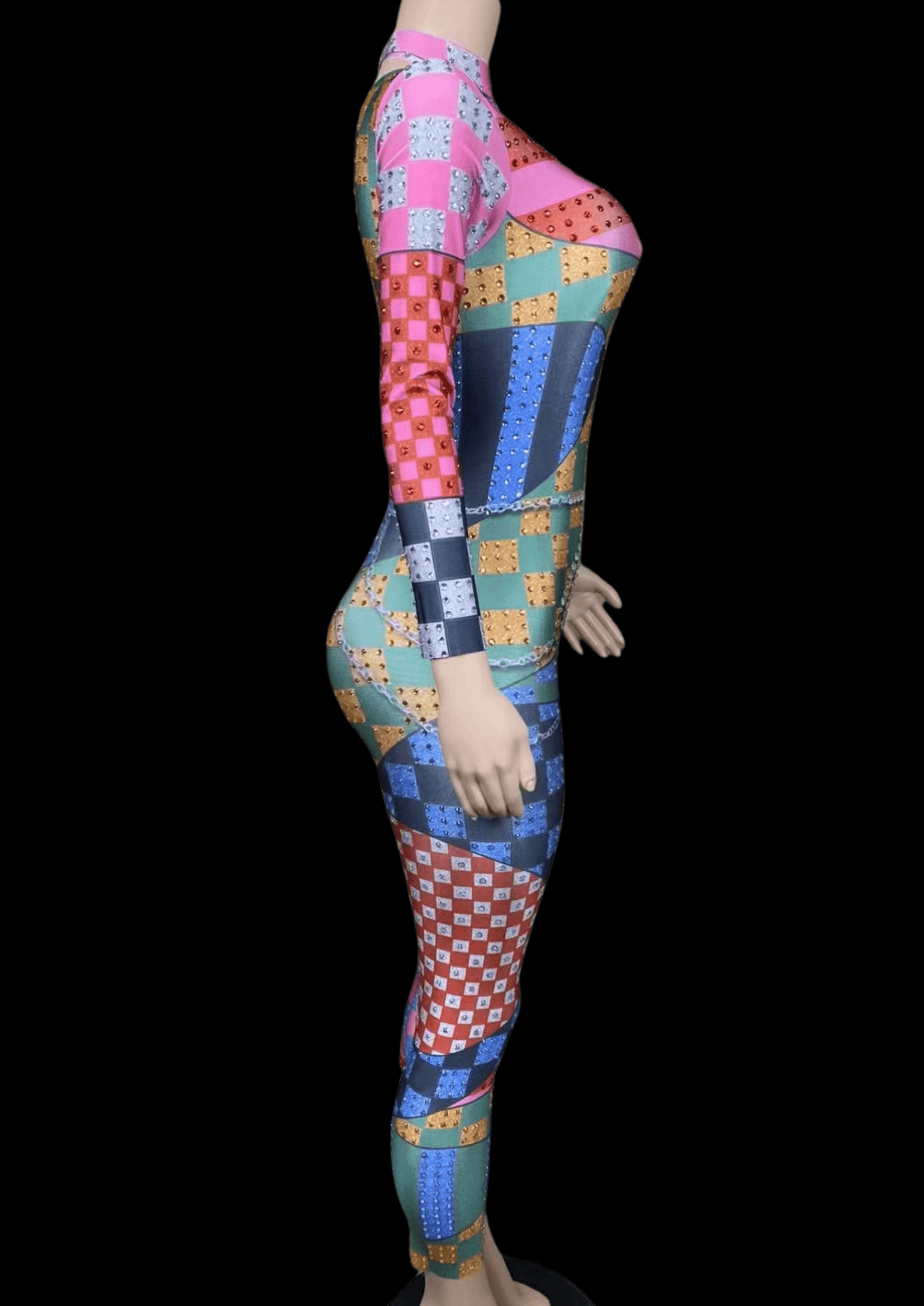 Party Jumpsuit: Candy Couture - Inspired by Beyoncé - Gorgeous Festival Outfits - Glamstone