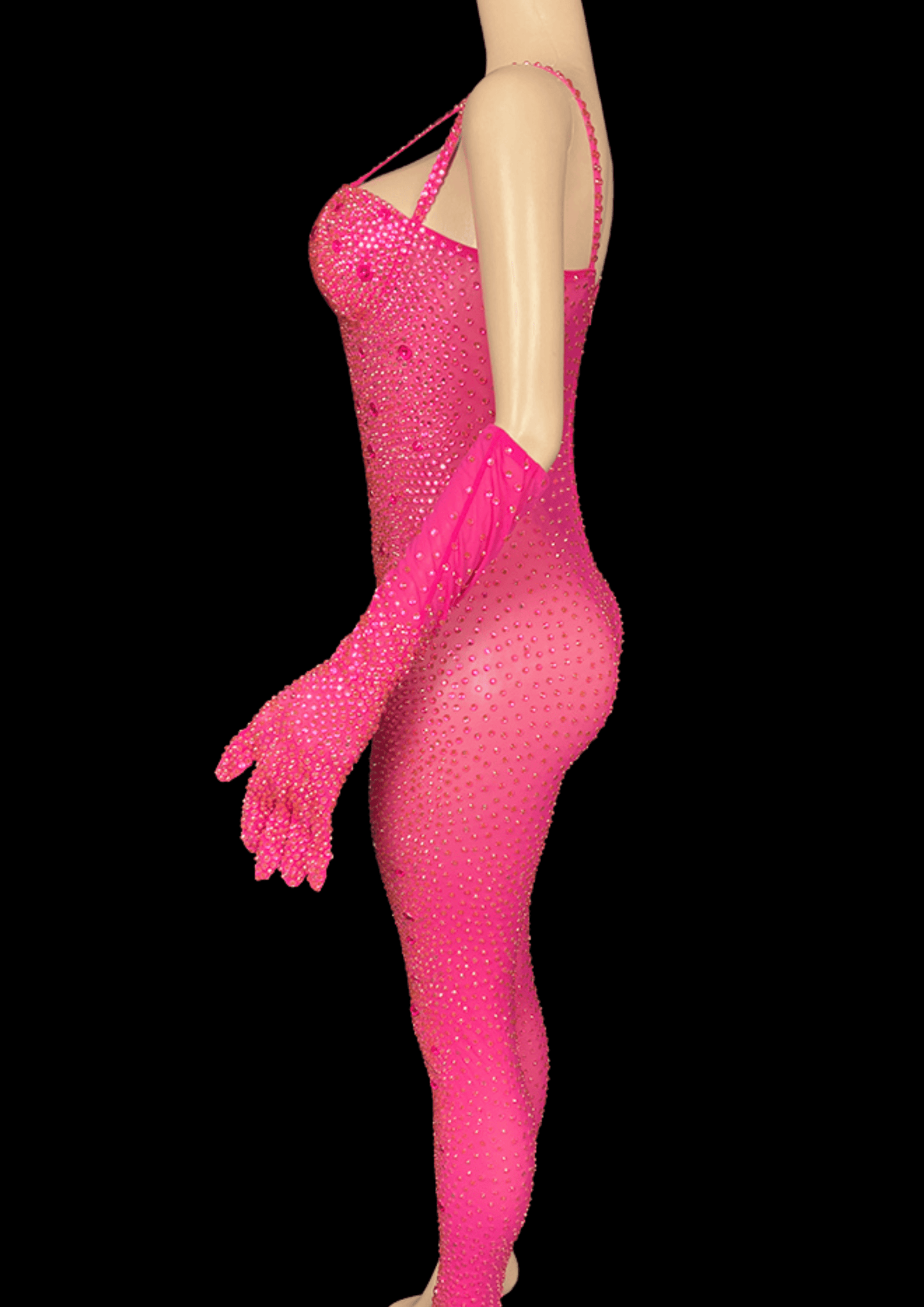 Party Jumpsuit: Fuchsia Fever - Inspired by Dua Lipa - Gorgeous Festival Outfits - Glamstone