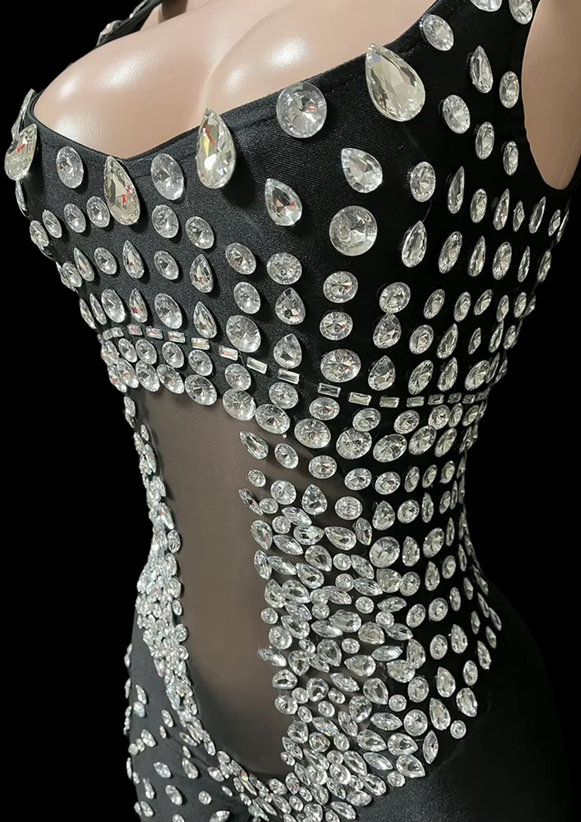 Party Jumpsuit: Gleam Goddess - Inspired by Cardi B - Gorgeous Festival Outfits - Glamstone