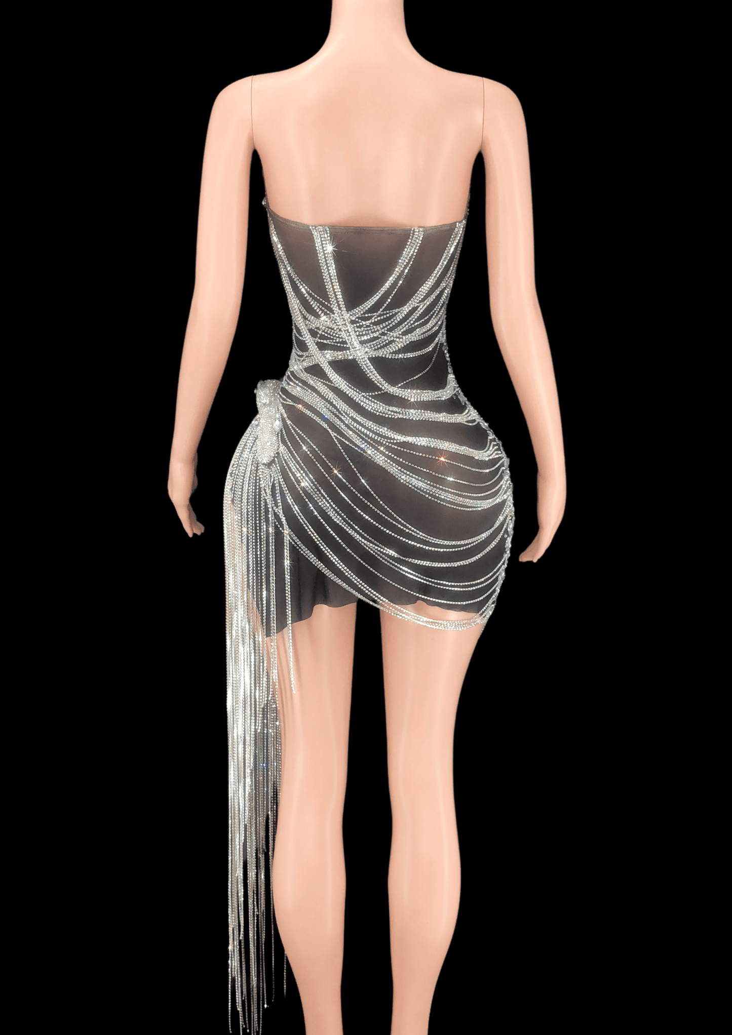 Mini Dress: Fringe Fantasy - Inspired by Beyoncé - Gorgeous Festival Outfits - Glamstone