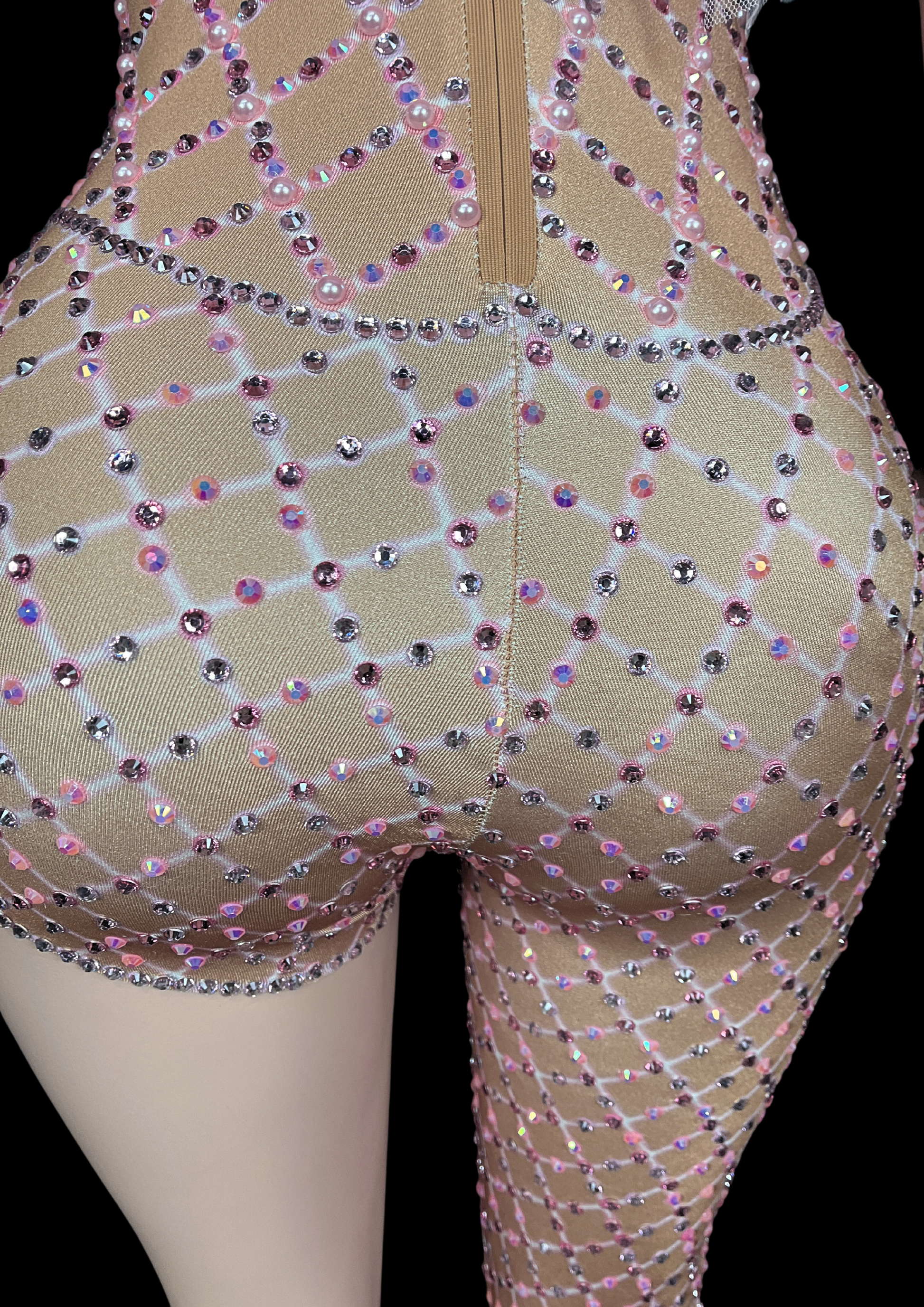 Party Jumpsuit: Bubble Gum - Gorgeous Festival Outfits - Glamstone